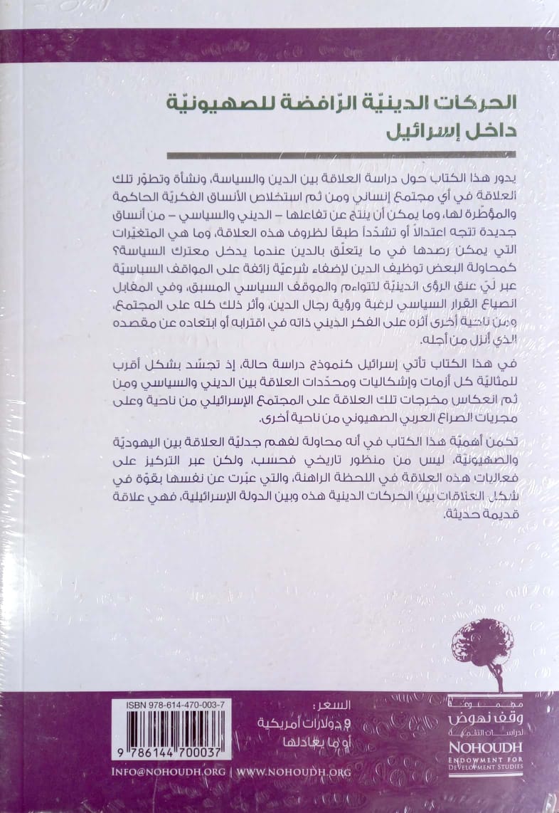 الحركات الدينية الرافضة للصهيونية داخل إسرائيل